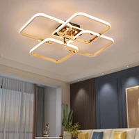 fanpinfando modern led chandeleir lighting for living room bedroom chrome plating kitchen chandelier indoor hanging lamps