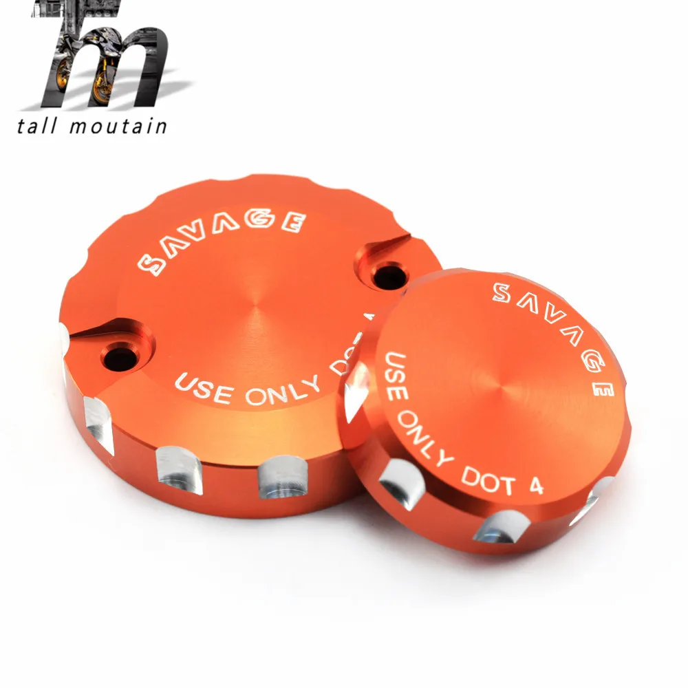 Передний тормозной клатч задний резервуар Крышка для KTM 690 DUKE 2008 2009 2010 аксессуары