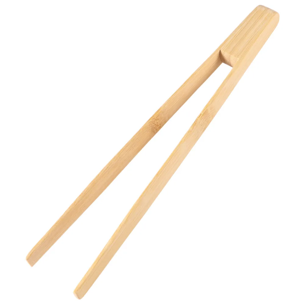 Бамбуковый тостер кухонные щипцы с длинным легким захватом - Цена: 339,80 руб.