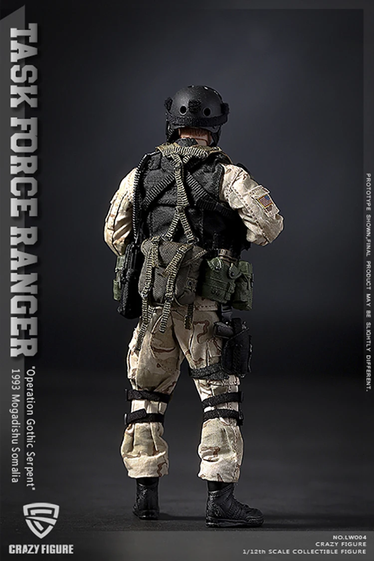 CrazyFigure LW006 LW003 1/12 военный M14 США Delta спецназ операция Готическая змея Solider полный набор игрушек для фанатов