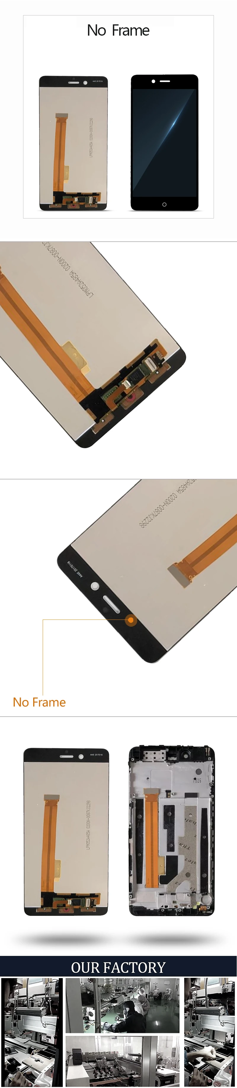 5," для ZTE Nubia Z17 Mini NX569J NX569H ЖК-дисплей сенсорный дигитайзер для Z17 мини Запчасти для дисплея