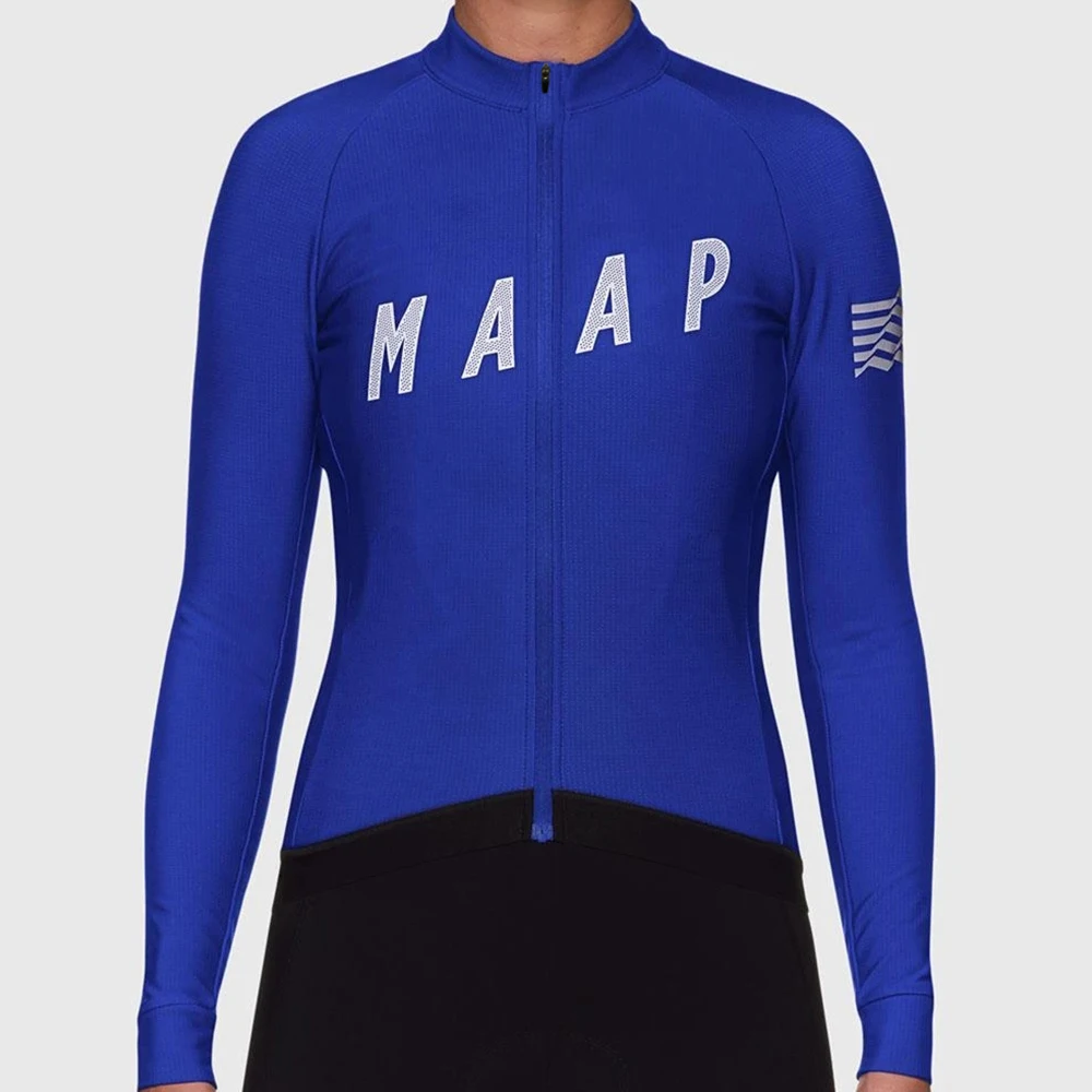 

Women Cycling Jerseys Maap Spring Autumn Long Sleeve Bicycle Wear MTB Bike Cycling Clothing Tops Maillot Ciclismo Bike Shirt