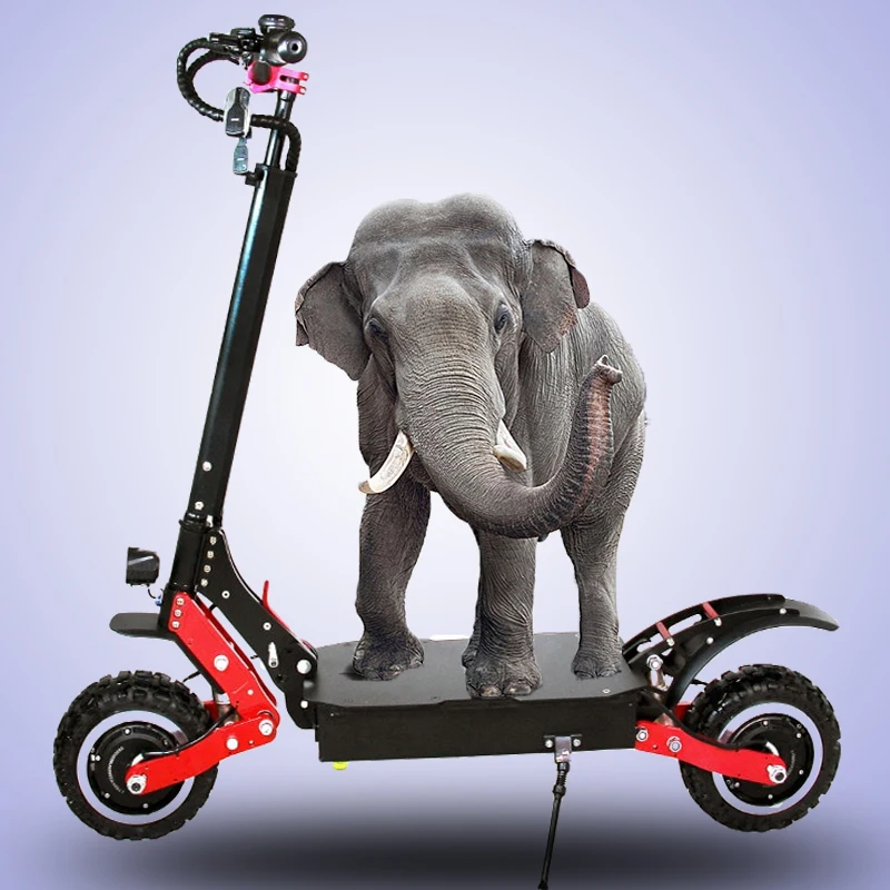 11 дюймовая внедорожная шина 4000 Вт нагрузка 200 кг карманный скутер Педальный