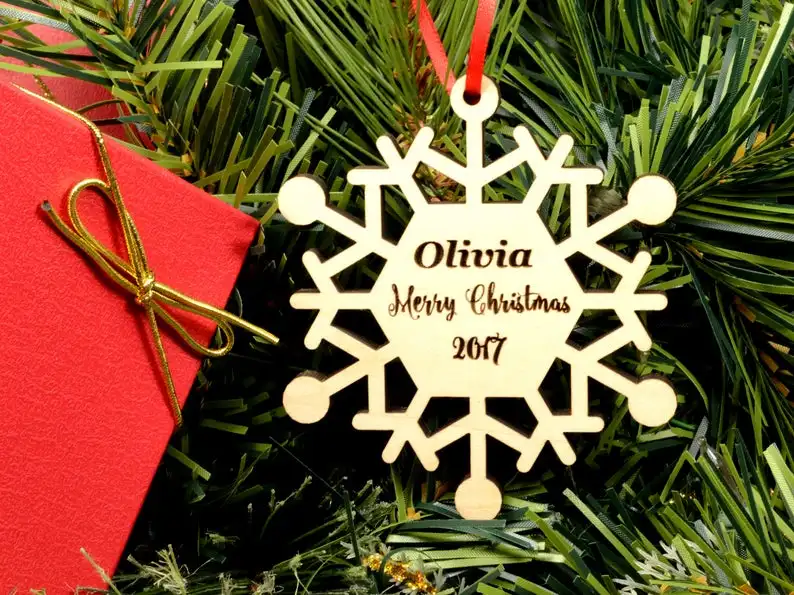 Первое Рождественское украшение для ребенка рождественский подарок новый