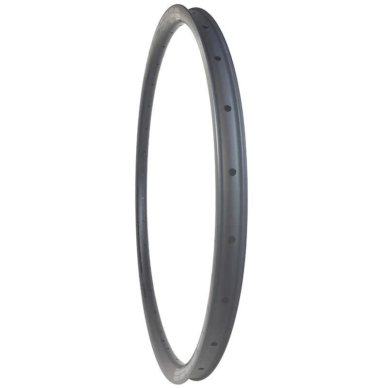 345g 650B MTB XC SL 33mm asymmetric hookless tubeless carbon rim 25mm deep 27mm inner wide 24 28 32 Holes 27.5er mountain wheel | Спорт и