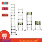 Многофункциональные телескопические лестницы, складные удлинительные лестницы, поперечные перчатки с сумкой 23, 2 м, портативные лестницы для дома, HWC