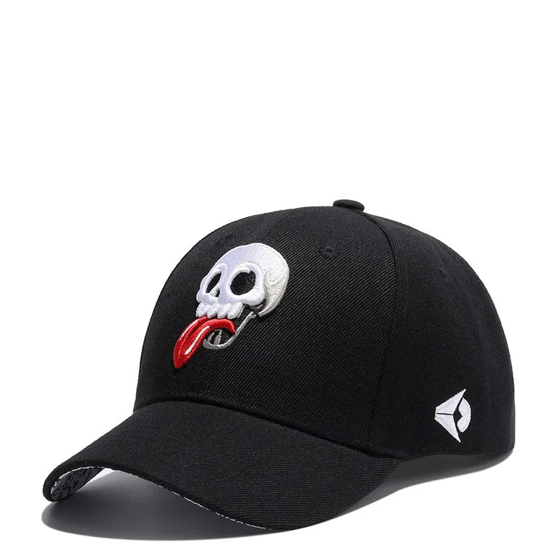 Европейская и американская шляпа с вышивкой изогнутыми полями Кепка-бейсболка