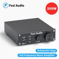 fosi audio m03 power subwoofer amplifier 300w digital mono audio amp digital hifi home amplifiers for home theater system