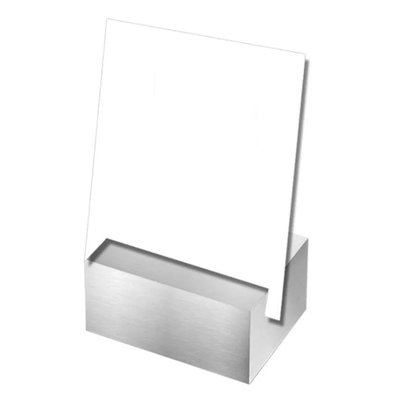 Nordic Свадебная вечеринка Приём место держатель для карт с подставкой номером меню