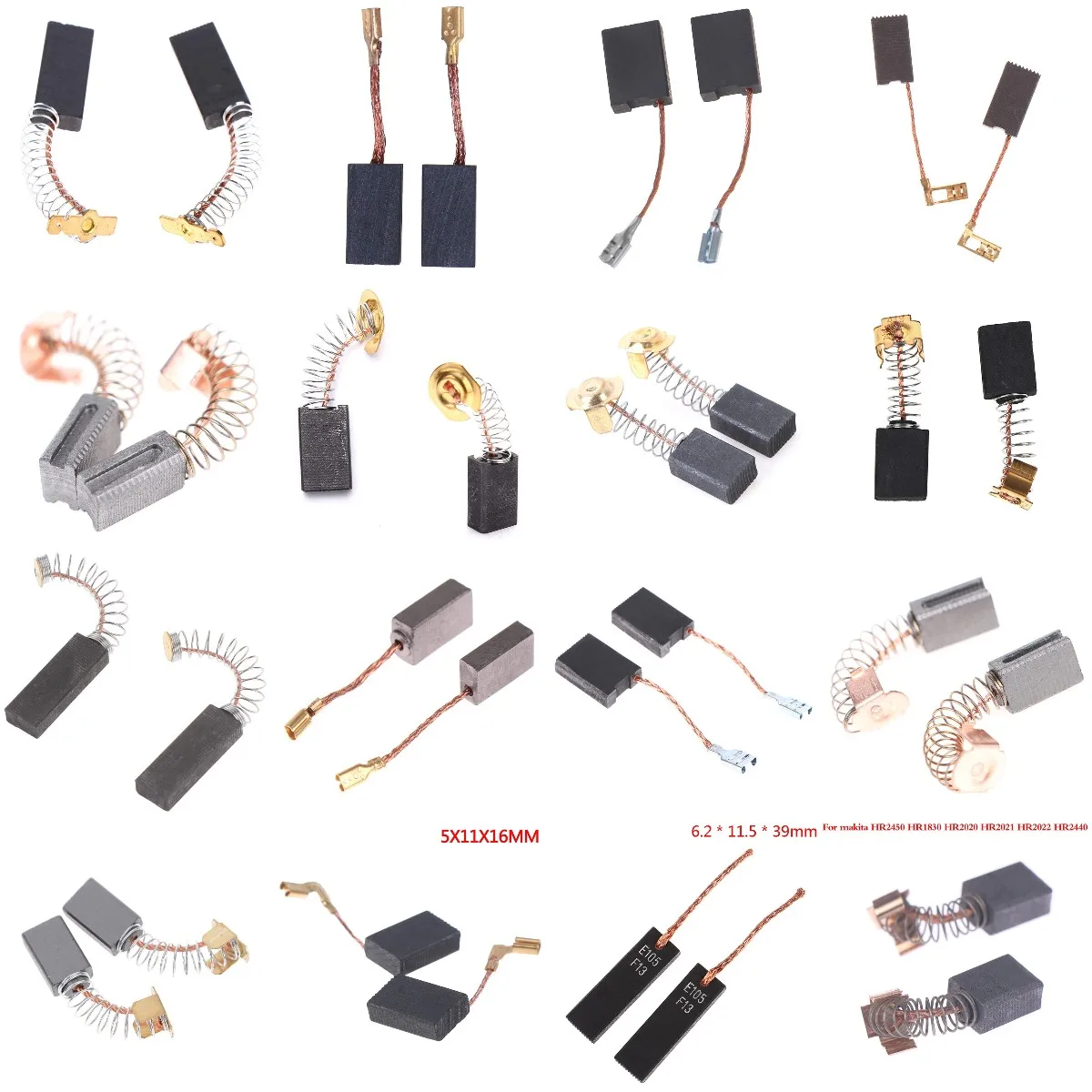 2 шт., щётки для угловой шлифовальной машины