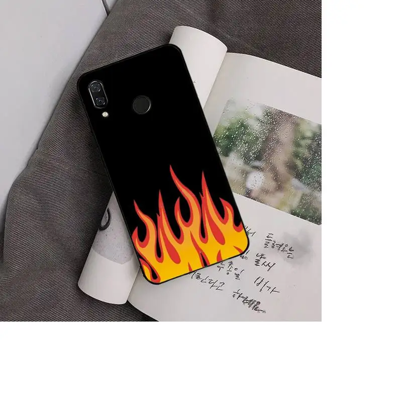 Yinuoda Fire Soft Phone Cover For Xiaomi mi10 6 A1 8t Mi9 9SE mi8lite Max2 Mi10pro Mix2S | Мобильные телефоны и