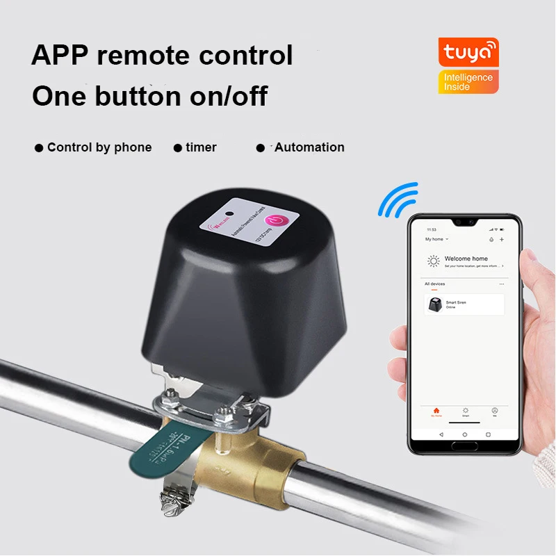 Контроллер Wofea Tuya Wi-Fi Bluetooth автоматическое отключение Совместимость с Alexa Google