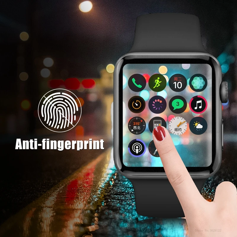 Матовый полный чехол для Apple Watch 6 