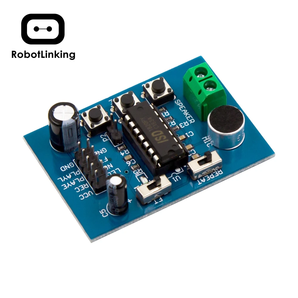 Модуль записи ISD1820 голосовой модуль голосовая плата телефона с микрофонами|board