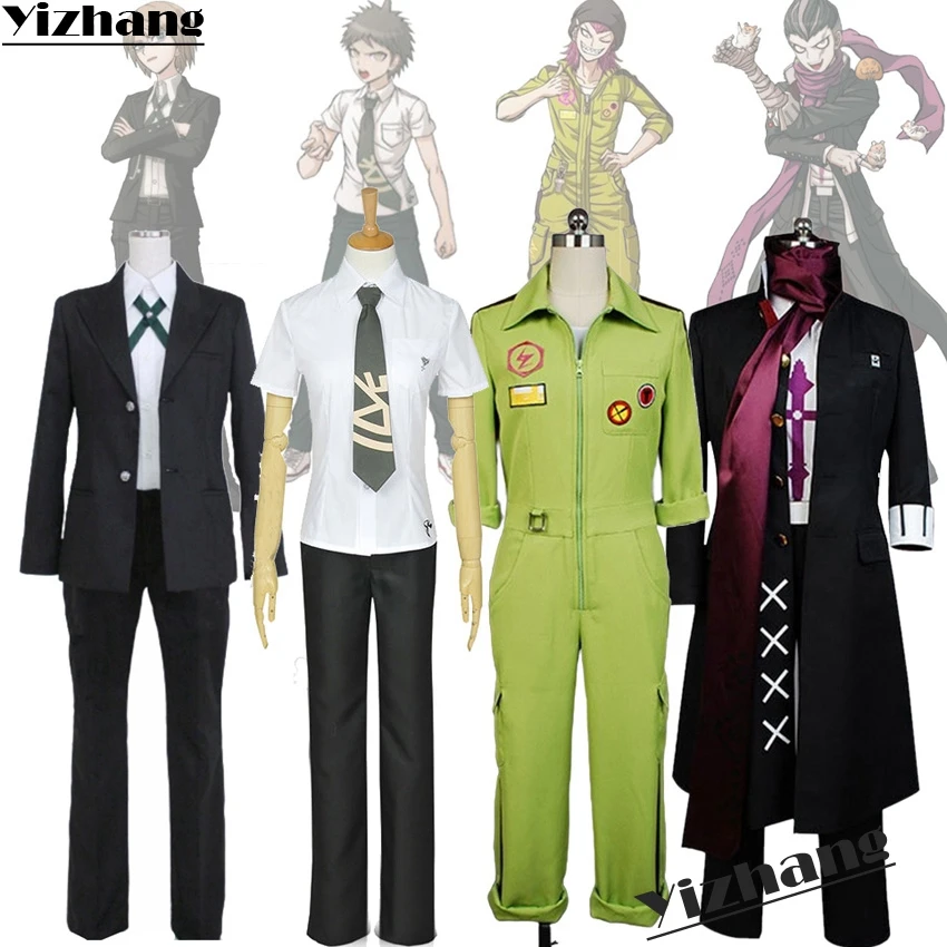 Yizhang аниме данганронпа 2 Хината хаджим тогами бакуя Косплей Костюм Танака гандаму