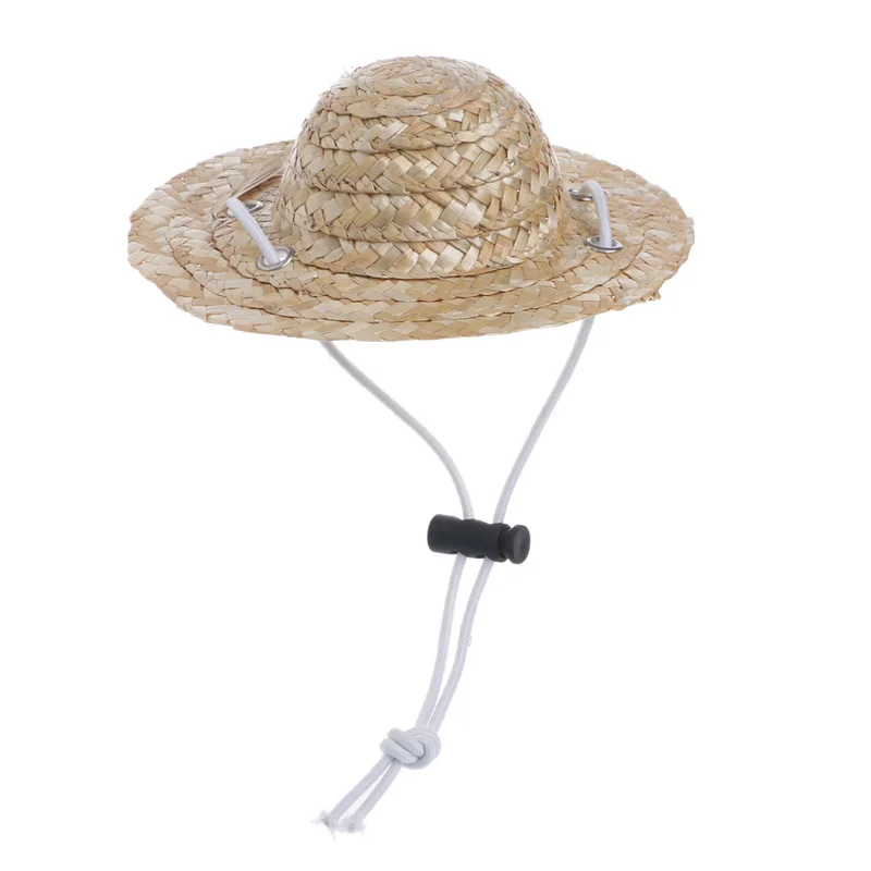 

Hawaiian Style Pet Sombrero Hat Dog Cat Hat Small/Large Diameter 14cm 16cm