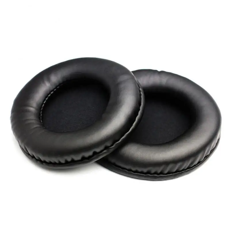 

New 1Pair Replacement Soft PU Earpad 50MM-105MM Ear Pads Cushions Black Ear Pad Cushion Earmuff Earpads Headphones Accessories