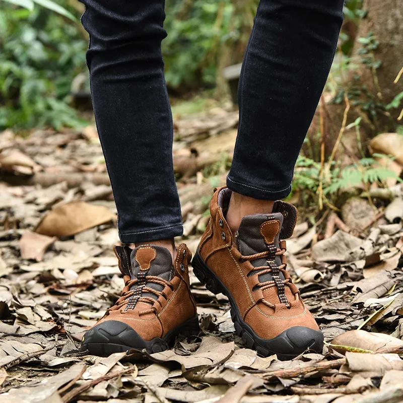 Высокие спортивные походные ботинки Мужская походная обувь на открытом воздухе