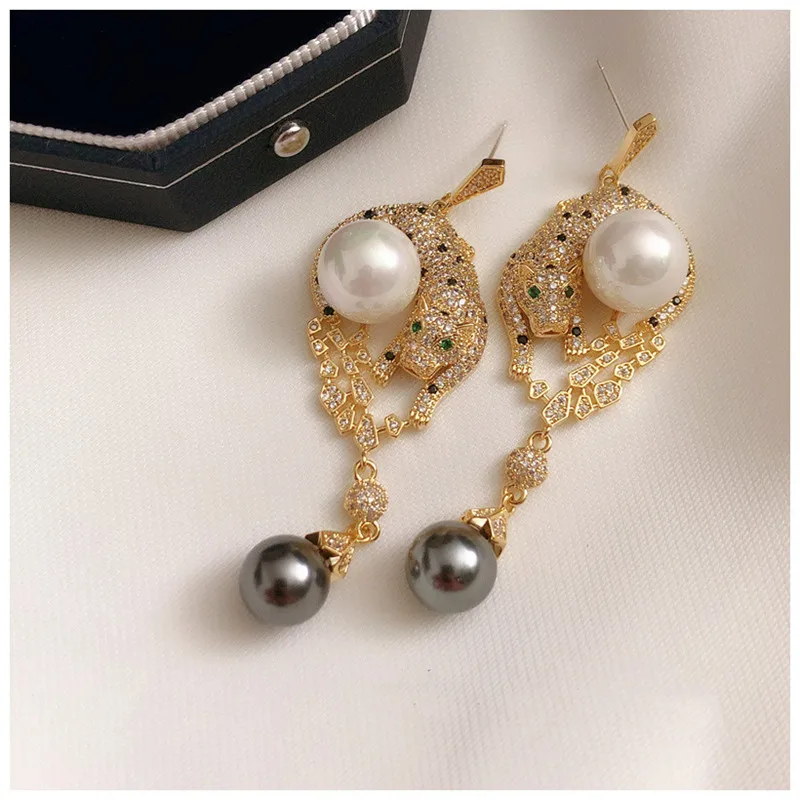 

Женские винтажные серьги-подвески с искусственным жемчугом