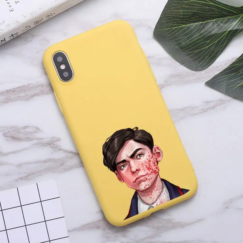 

American Umbrella Academy TV series Phone Case Candy Color for iPhone 6 7 8 11 12 s mini pro X XS XR MAX Plus