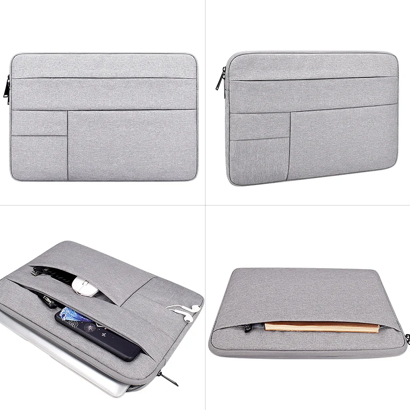 laptop sleeve case protective bag notebook carrying case for 12 13 15 macbook air pro 14 15 6 inch asus acer lenovo dell men free global shipping