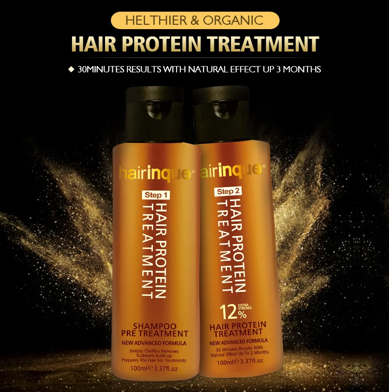 12% Brazilian Keratin Shampoo Conditioner Set Hair Straightening Care Repair Damaged Women Men 100ml | Красота и здоровье