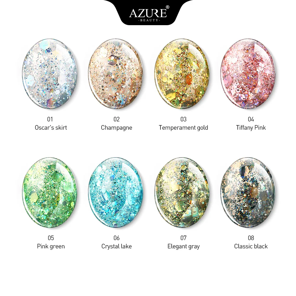 Maphie однотонный УФ гель для рисования Блестящий Платиновый Дизайн ногтей