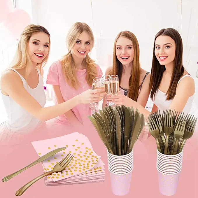 10 шт. одноразовые чашки для напитков в горошек | Дом и сад