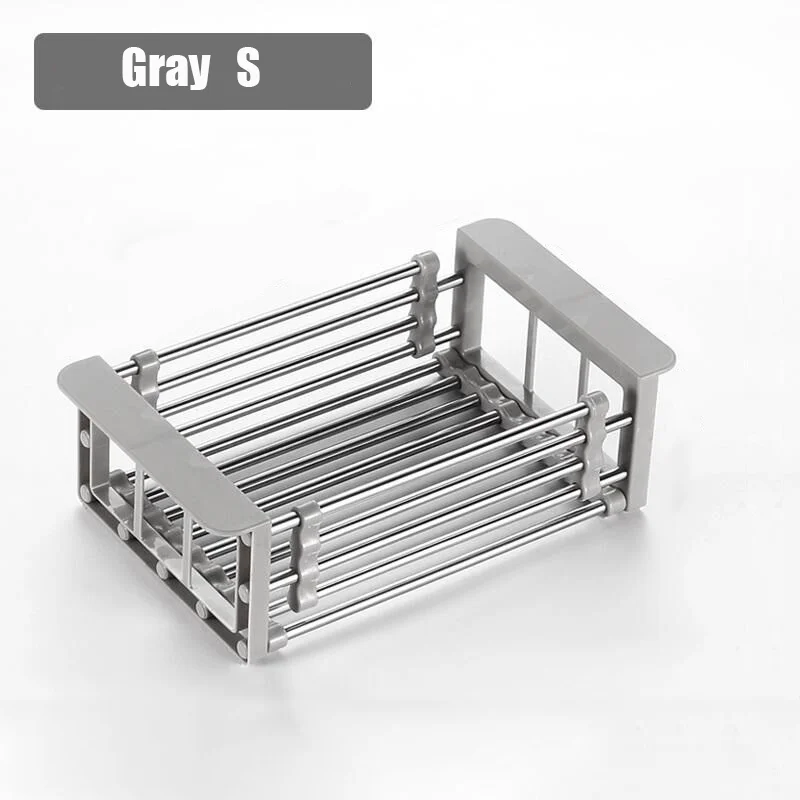 kitchen retractable drainer rack dish drying rack drainer over sink organizer rack tray drainer household bathroom gadgets tool free global shipping