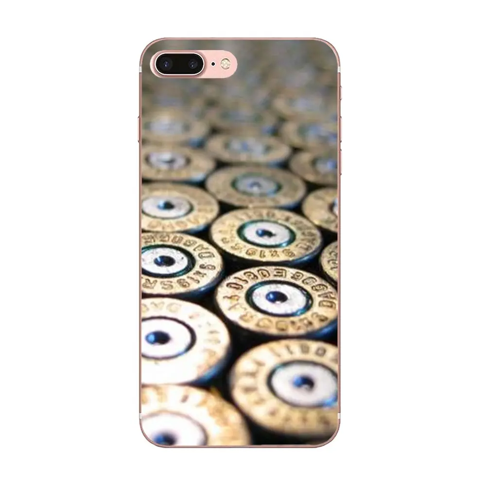 Design Gun And Bullets Pattern For LG K50 Q6 Q7 Q8 Q60 X Power 2 3 Nexus 5 5X V10 V20 V30 V40 Q Stylus TPU Fashion Cell Case | Мобильные