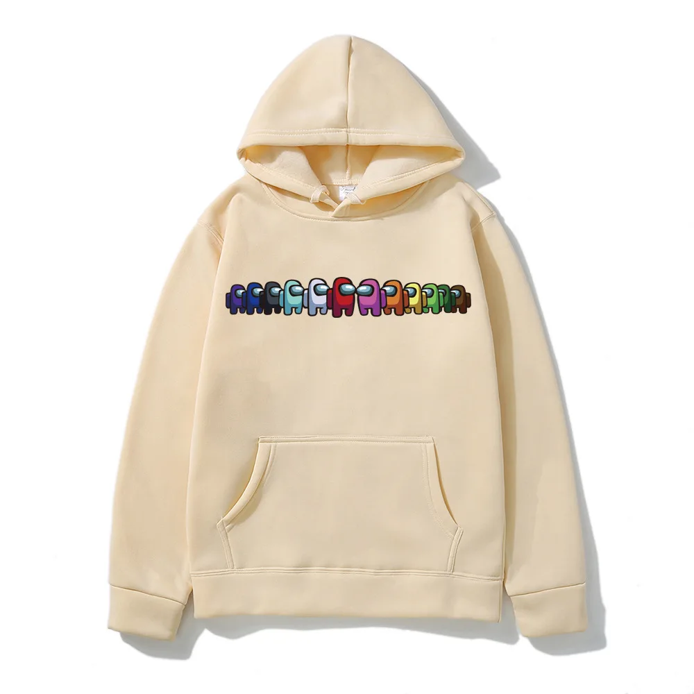 

Autumn and winter 2021 men's and women's Hoodie, among us peripheral printed Hoodie, fashion loose long sleevepulloverSweatshirt