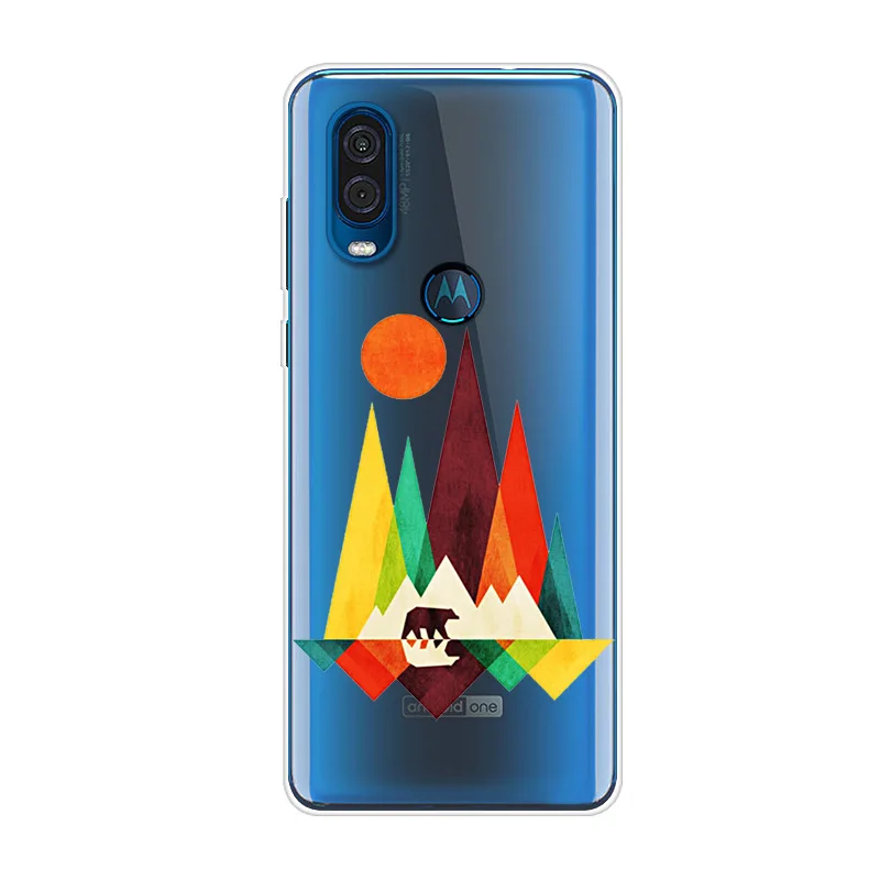 as photo 51 6," чехол для Moto One Vision, чехол, силиконовая мягкая Задняя накладка чехла из ТПУ для Motorola One Vision, чехол, популярный крутой чехол с рисунком - Цвет: as photo 51