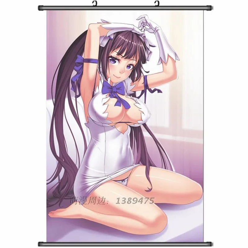 Аниме Danjon ni Deai o Motomeru no wa Machigatteiru Daro ka Kami Sama Hestia домашний декор настенные прокрутки
