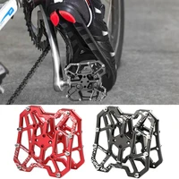 2pcs durable clipless pedal classic delicate aluminum spd bicycle clipless pedal platform adapters bike cycling accessories