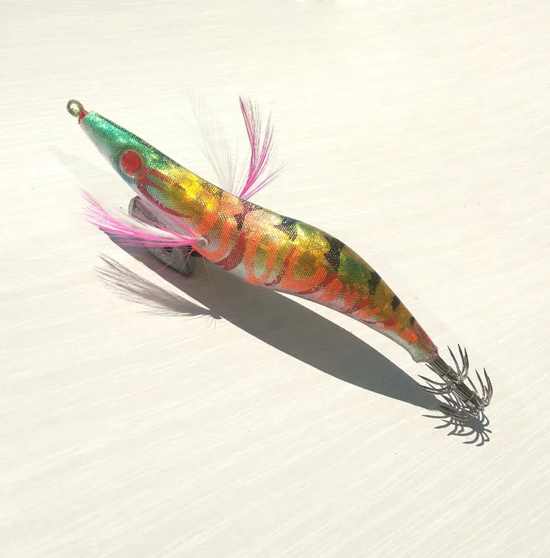 5 шт. Высококачественные золотые и черные Джиги для кальмара японского типа