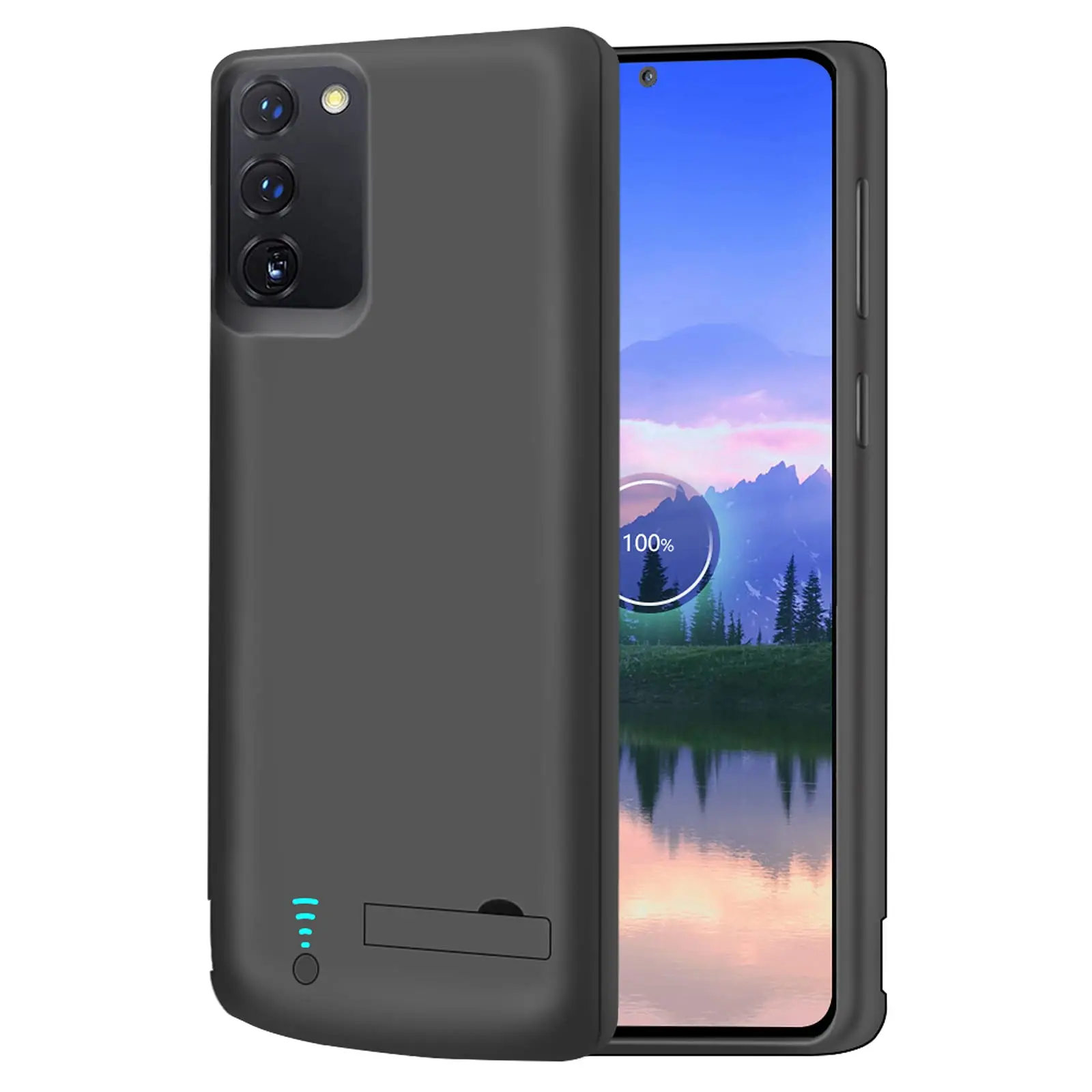 

Чехол для аккумулятора Samsung Galaxy Note 20 5G 6000 мАч, чехол для зарядки расширенного аккумулятора, чехол для внешнего зарядного устройства