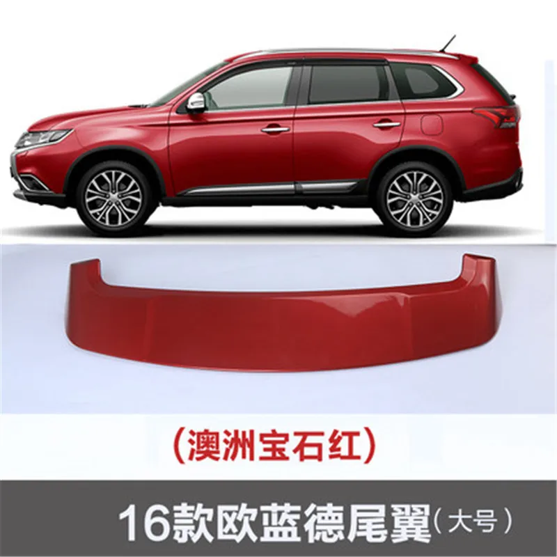 Задний спойлер из АБС пластика для Mitsubishi Outlander 2016 2020|Хромирование| |
