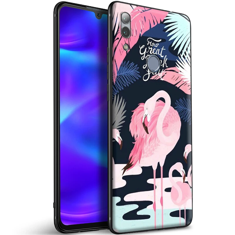 Силиконовый чехол с изображением ананаса Фламинго кактуса для Huawei Honor V30 30 8 8A 8X 8C 9