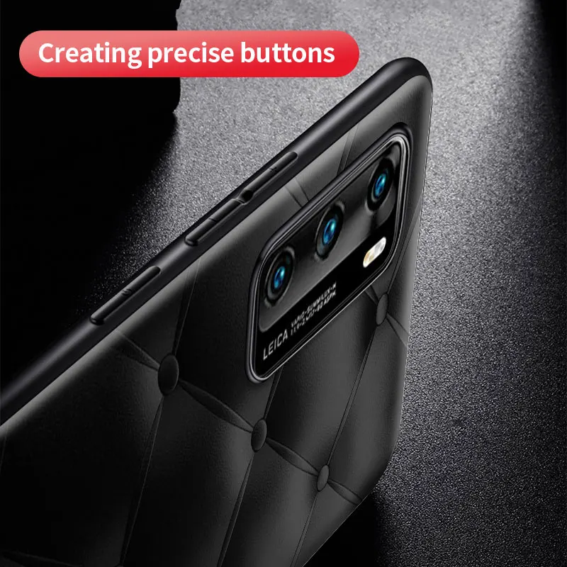 

Luxury Phone Cover for Huawei P30 P40 Lite P Smart Z Y6 Y7 Case for Honor 9X Pro 8X Play 9A Soft Shell Leather Sofa Pink