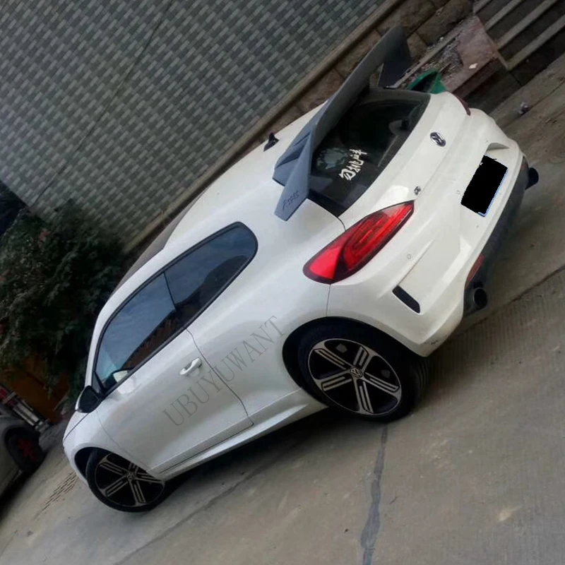 Автомобильный Стайлинг подходит для Volkswagen Scirocco 2010 + ABS материал задняя крыша