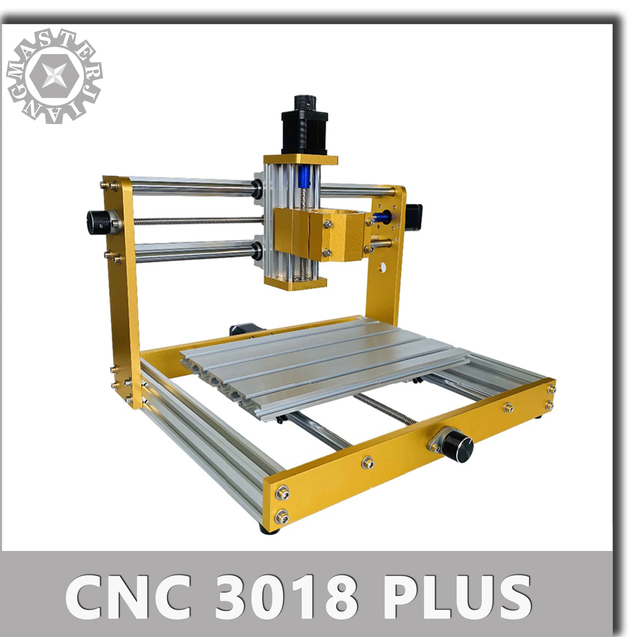 ЧПУ 3018 Plus гравер с металлической рамой GRBL PCB фрезерный станок Nema 17/23 шаговый 52 мм