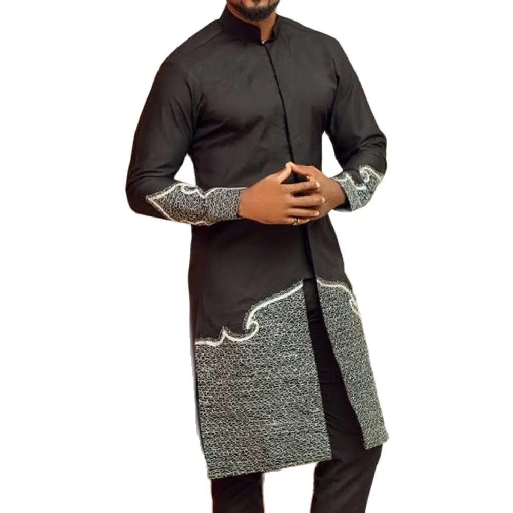 

dashiki shirts fashion mens africa clothing hip hop robe africaine fitness african dress clothes 2021( without pant only shirt )