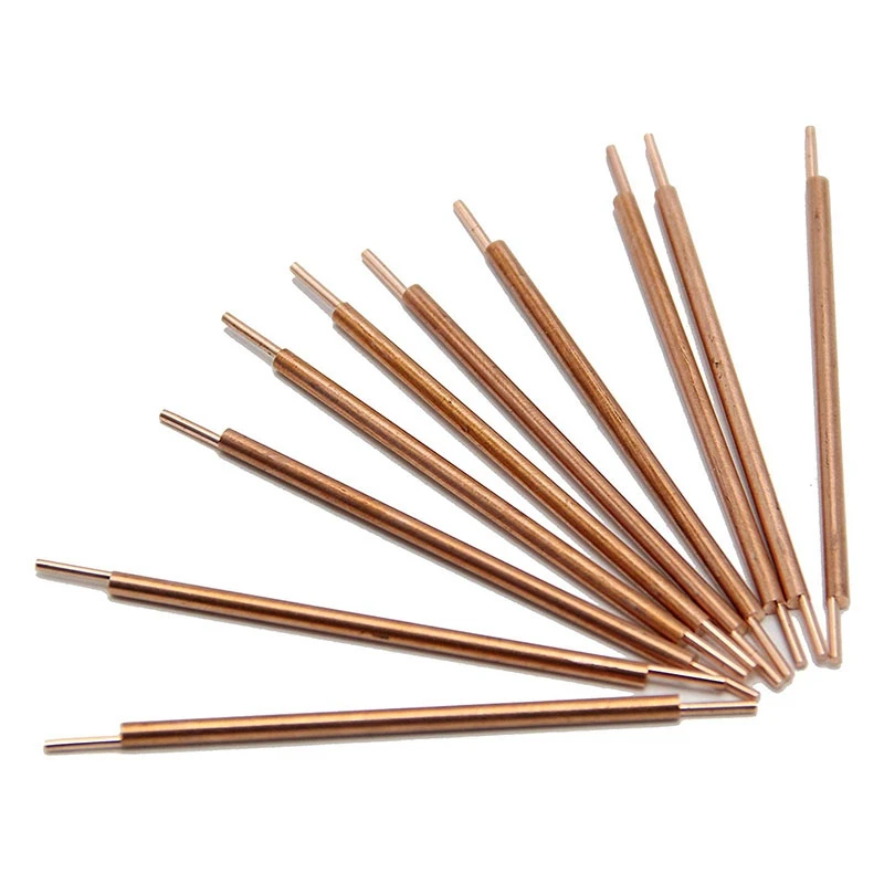 

SHGO HOT-Double Head Copper Spot Welding Rods Electrodes for Spot Welder, Used for Spot Welder Machine Pulse Spot Welder 10 Pcs