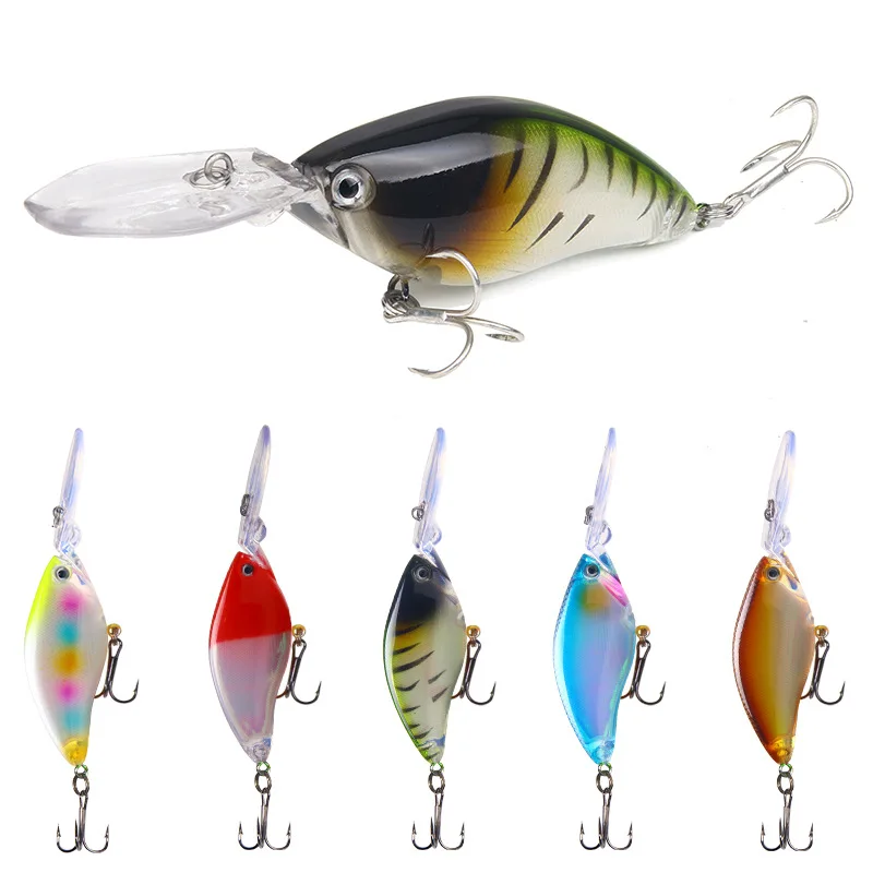 

1PCS Minnow Fishing Lure 11CM 18.2g Hooks Fish Wobbler Tackle Crank Bait Artificial Hard Bait Swimbait Pesca