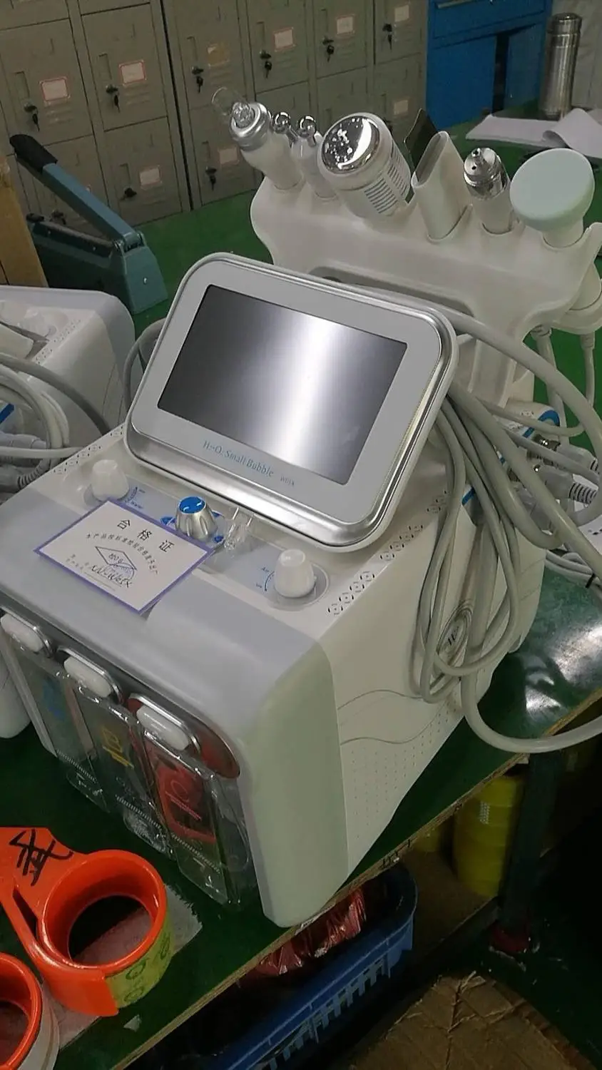 Оригинальная машина для лица h2 o2 hydra кислородная струя небольшая пузырьковая