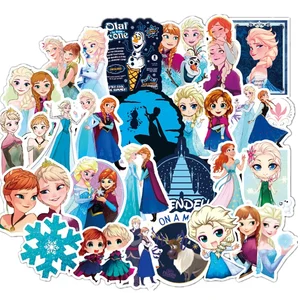 100 шт disney Замороженные Принцесса София граффити наклейки на скутеры чемоданы Стикеры с мультяшным рисунком