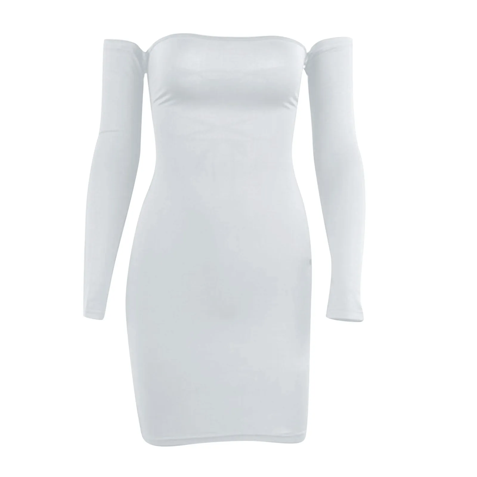 

Solid Bodycon Dress For Women Sexy Slim Bandage Backless Hollow Out Dresses Slash Neck Sexy Ladies Party Clubwear Dress Vestidos