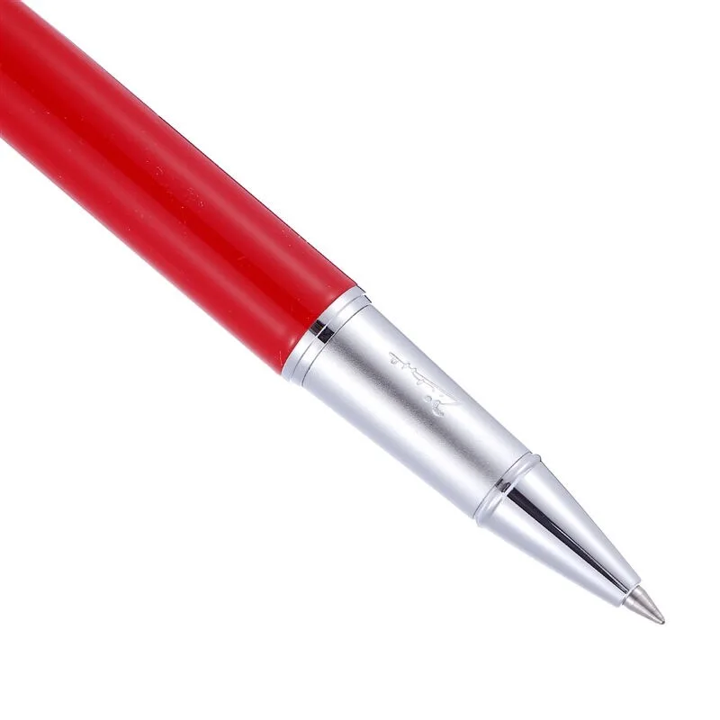 Ручка шариковая ПИКАССО 916 лакированная красная цветная 0 7 мм перо бизнес ручка