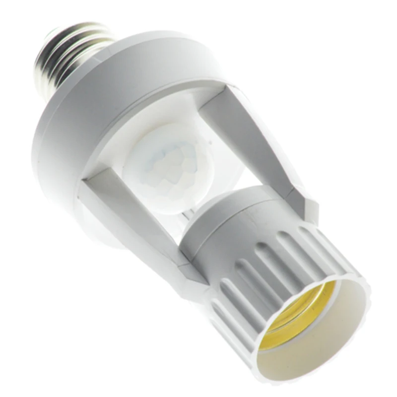 AC 110-220V 360 градусов Pir Индукционный Датчик Движения IR Инфракрасный Человек E27 Вилка разъем Переключатель Основа светодиодная лампа Лампа Держатель включена.