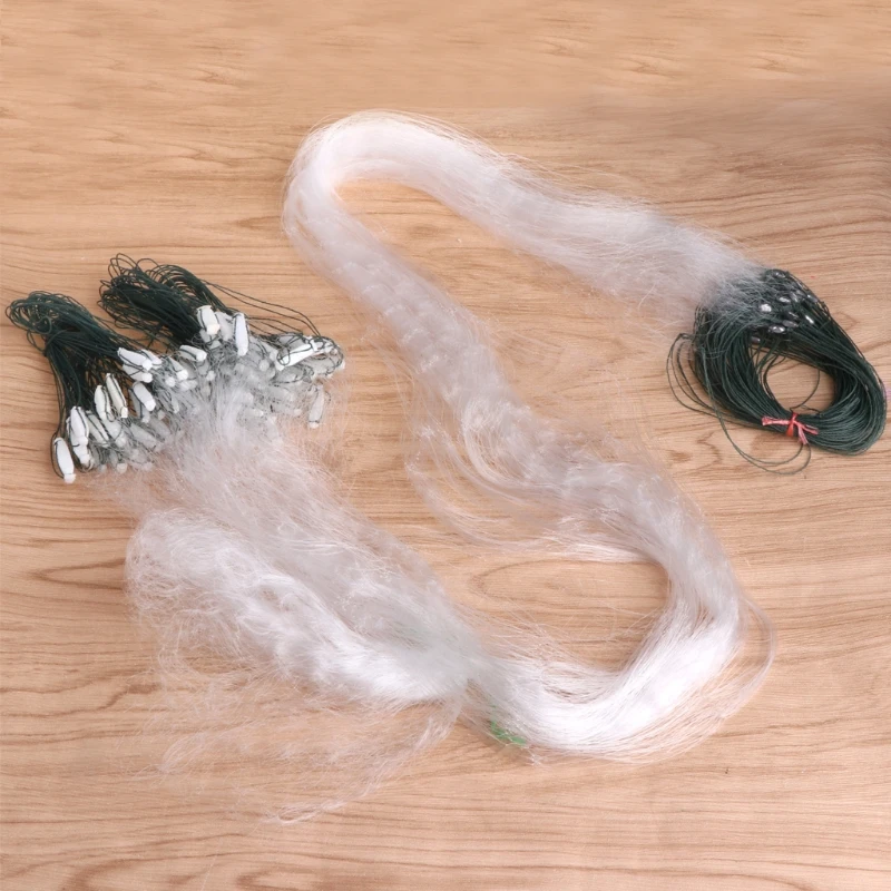 

25m Fishing Net 3 Layers Mesh Nylon Monofilament Durable Accessories Float Trap